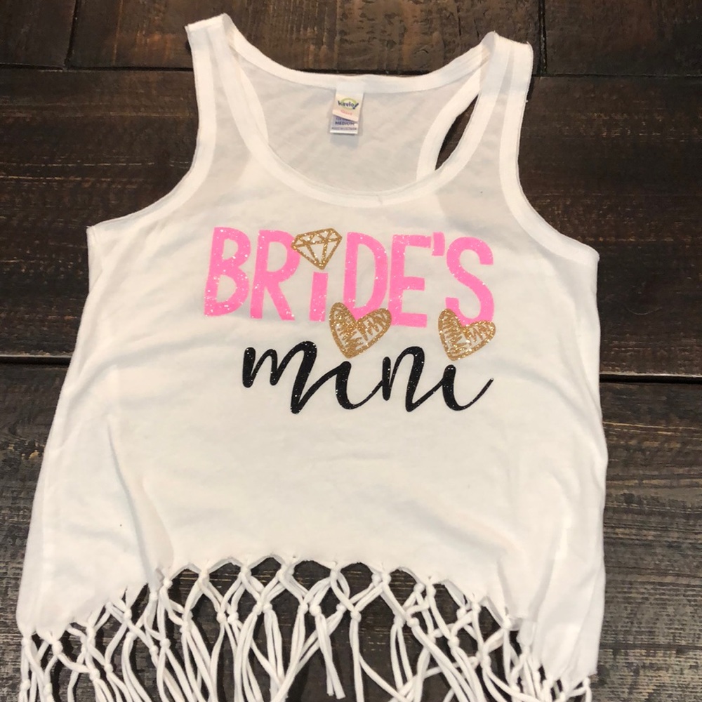 Flower girl gift tee